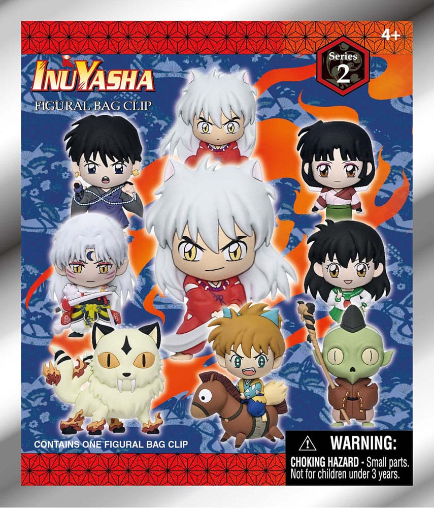 InuYasha 3D-schuimzakclips Serie 2-display (24)
