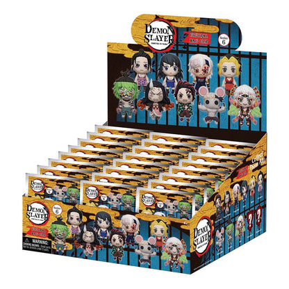 Demon Slayer: Kimetsu no Yaiba 3D PVC-tasclips Serie 6-display (24)