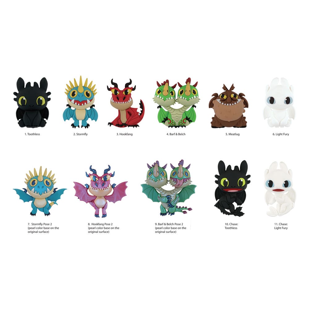 Hoe u uw Dragon 3D PVC Bag Clips Series 1 -display kunt trainen (24)