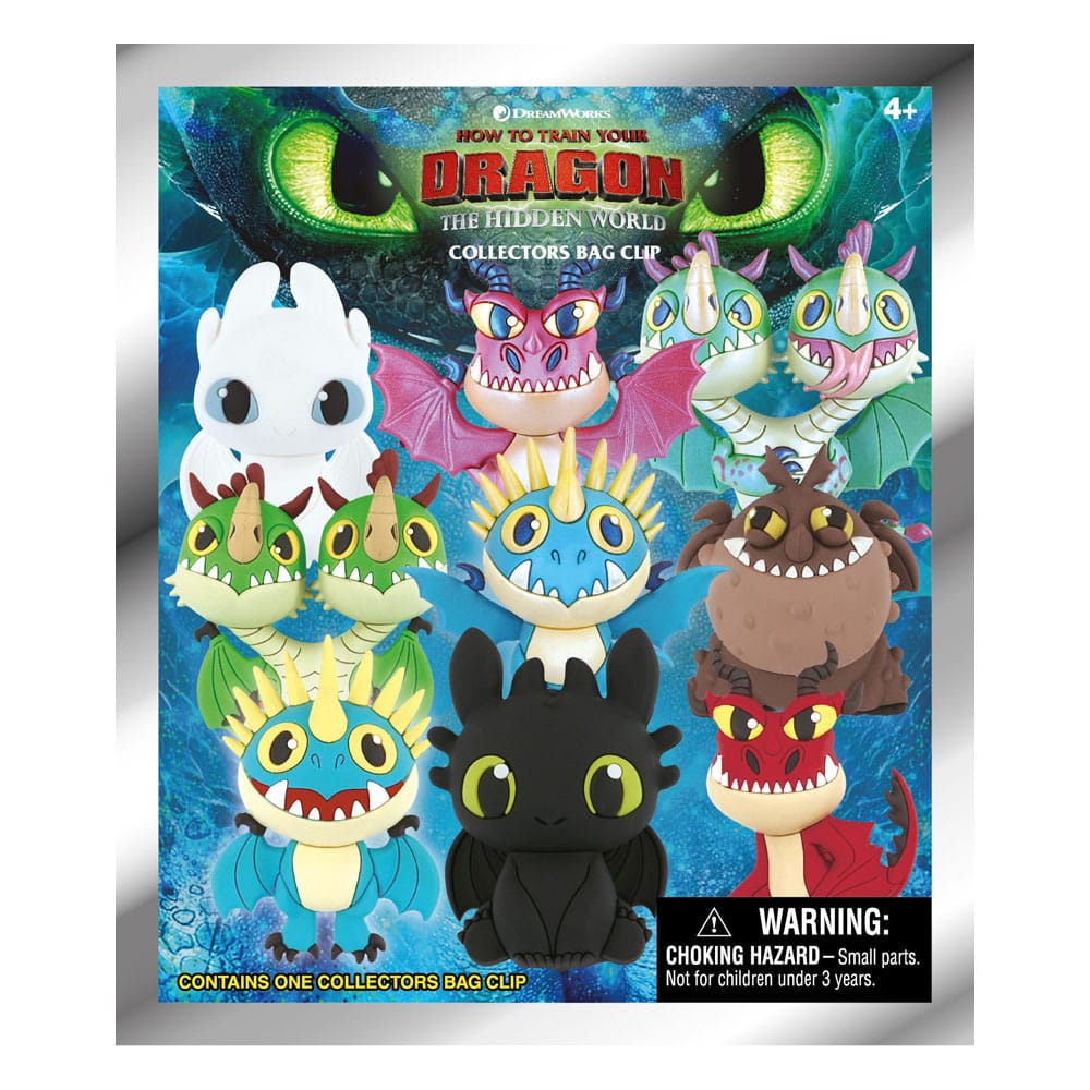 Hoe u uw Dragon 3D PVC Bag Clips Series 1 -display kunt trainen (24)