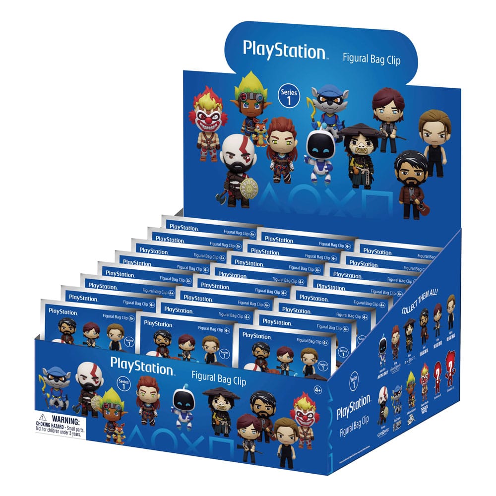 Playstation 3D Foam Bag Clips Serie 1 Display (24)