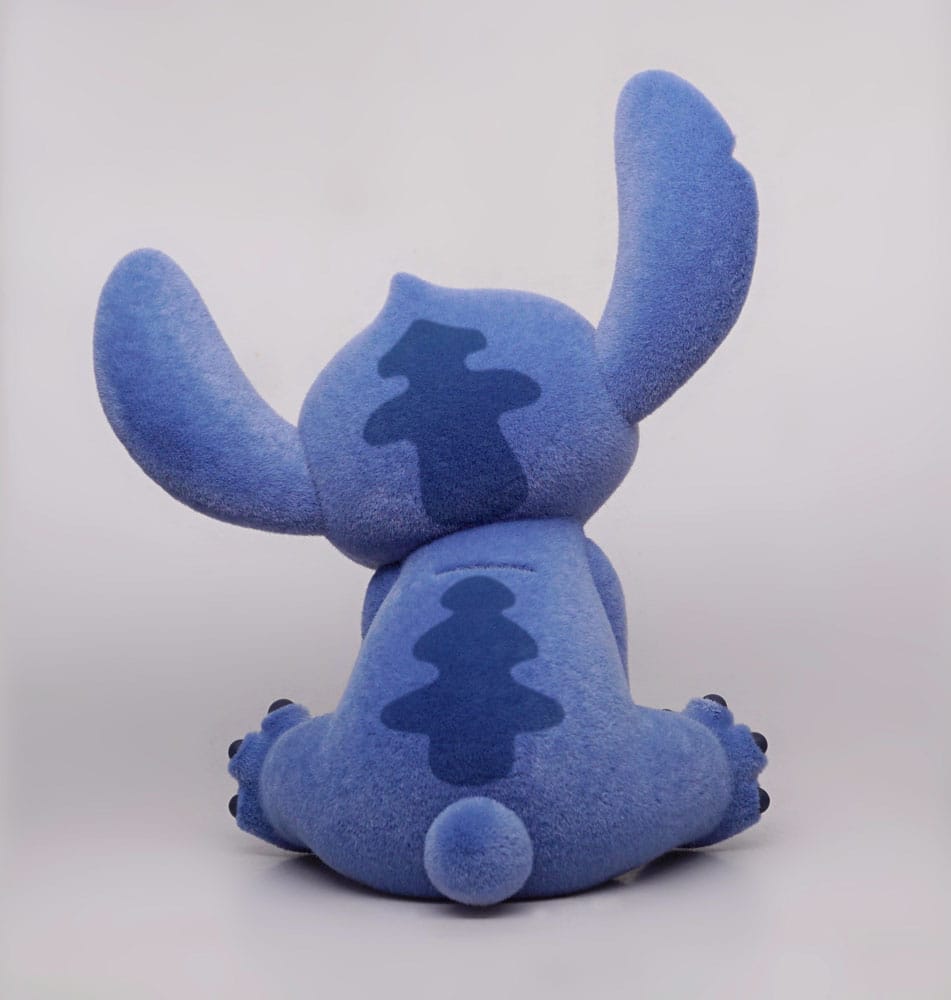 Stitch The Movie Figuur Bank Stitch The Movie (met speciale Flocking) 20 cm