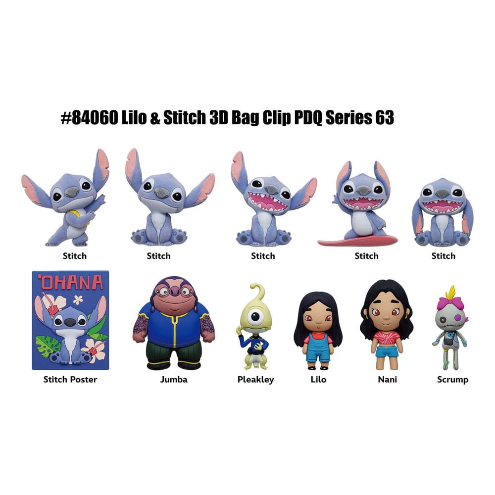 Lilo & Stitch Movie 3D-schuimzakclips Serie 63 Display (24)