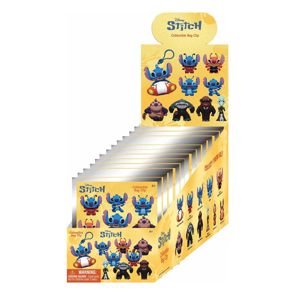 Lilo & Stitch 3D-schuimzakclips Stitch in Space-display (24)