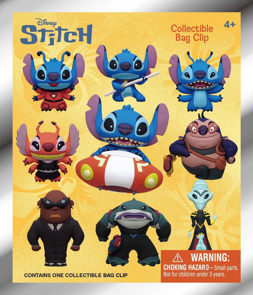 Lilo & Stitch 3D-schuimzakclips Stitch in Space-display (24)
