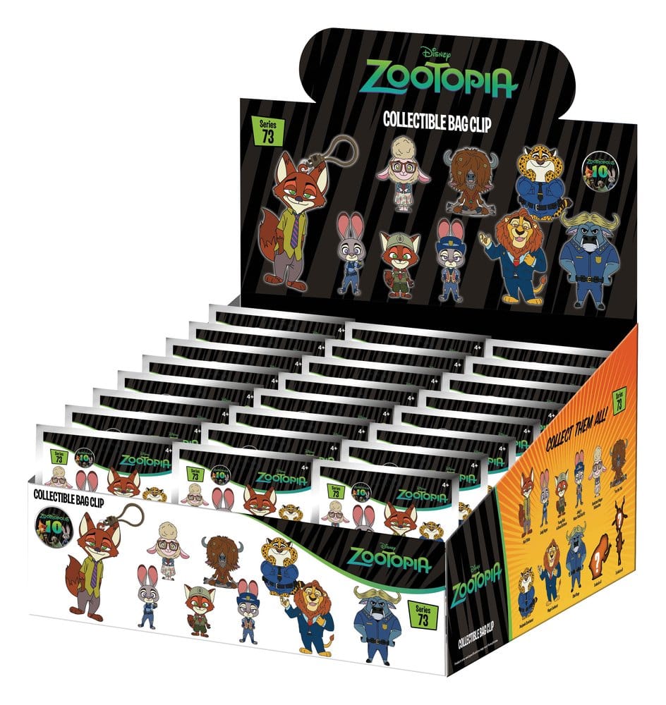 Zootopia 3D Foam Tasclips Serie 73 Display (24)