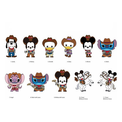 Disney Classic Western 3D Foam Bag Clips Serie 72 Display (24)
