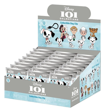 Honderd en één Dalmatiërs 3D Foam Bag Clips Serie 72 Display (24)