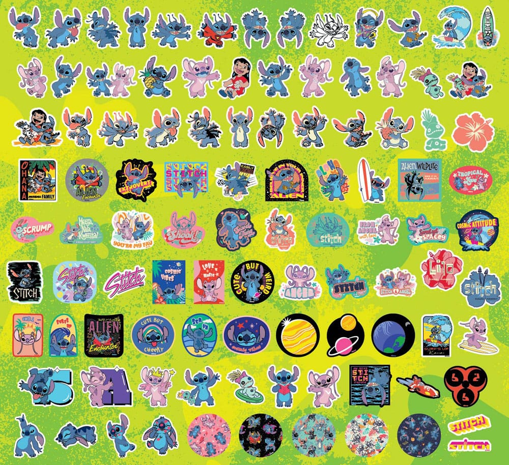 Lilo & Stitch Sticker Set 100 stuks assortiment (20)