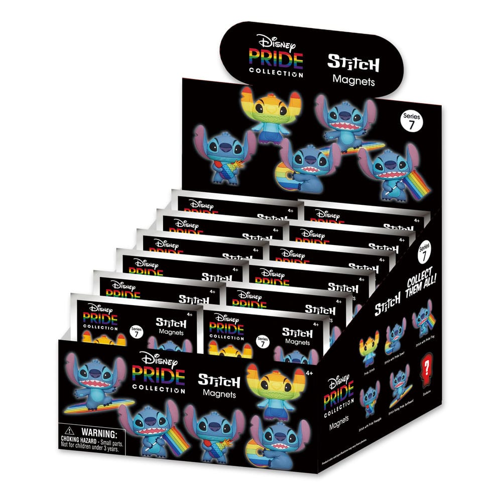 Lilo & Stitch Magneten blindpakket Stitch Series 7 Display (12)