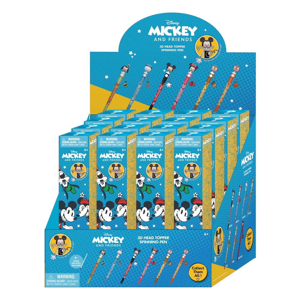 Mickey en zijn vrienden 3D Head Topper-spinpen