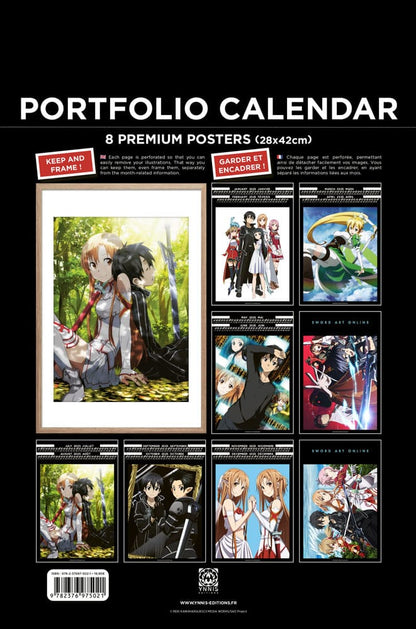 Sword Art Online Portfolio Kalender 2025 *Engelse versie *