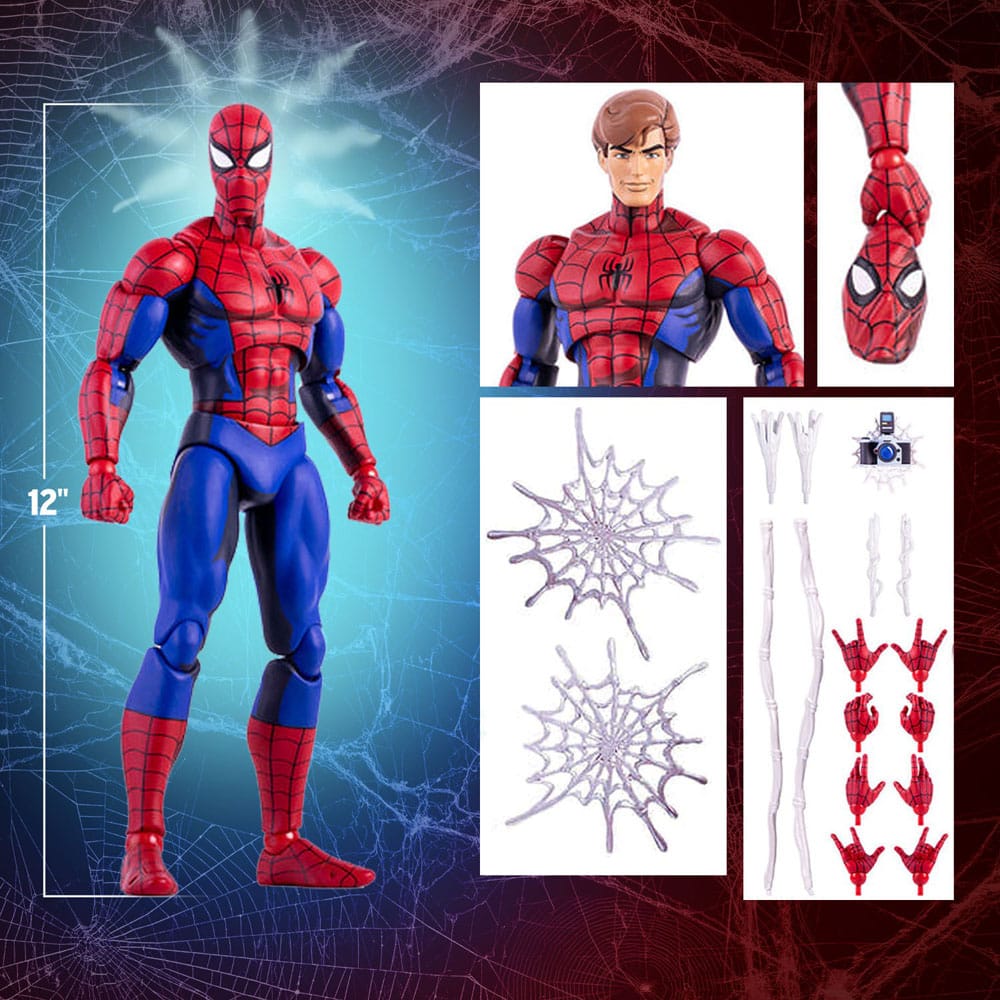 Spider-Man: The Animated Series Actiefiguur 1/6 Spider-Man 30 cm
