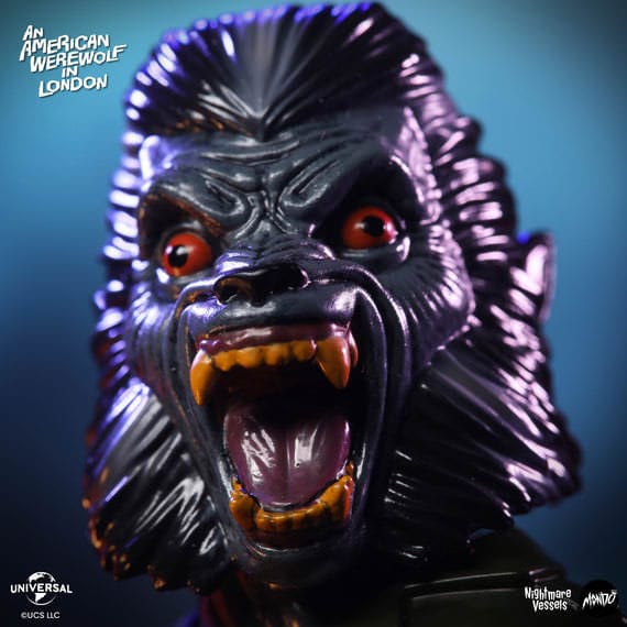 Een Amerikaanse weerwolf in Londen Zacht vinylfiguur Nightmare Demons 17 cm