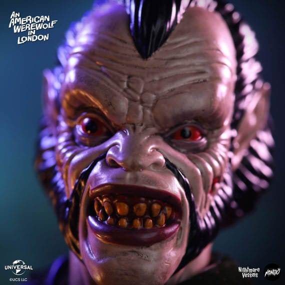 Een Amerikaanse weerwolf in Londen Zacht vinylfiguur Nightmare Demons 17 cm