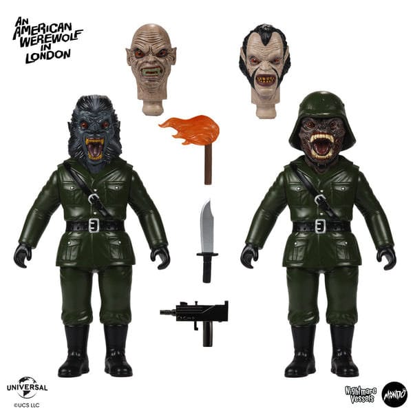 Een Amerikaanse weerwolf in Londen Zacht vinylfiguur Nightmare Demons 17 cm