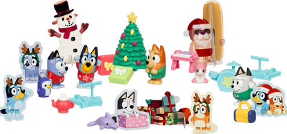 Bluey adventskalender minifiguren