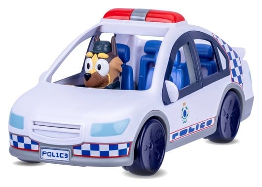 Bluey voertuig politieauto
