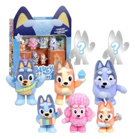 Bluey Fuzzies Deluxe figuurpakket