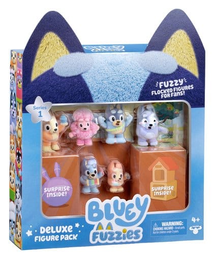 Bluey Fuzzies Deluxe figuurpakket