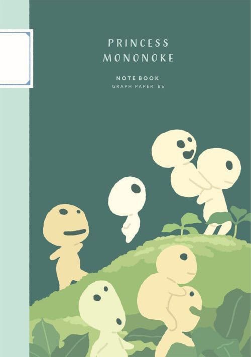 Prinses Mononoke notitieboekje Kodama