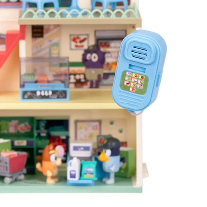 Bluey Minifiguurspeelset Bluey Let's Play Chef Supermarket