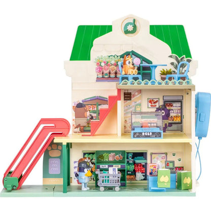 Bluey Minifiguurspeelset Bluey Let's Play Chef Supermarket