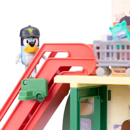 Bluey Minifiguurspeelset Bluey Let's Play Chef Supermarket