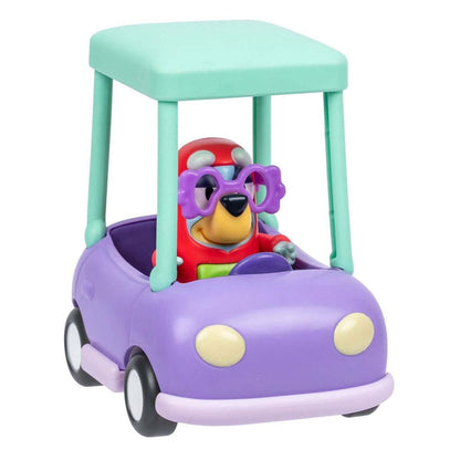 Bluey minifiguurspeelset Janet en oma-auto