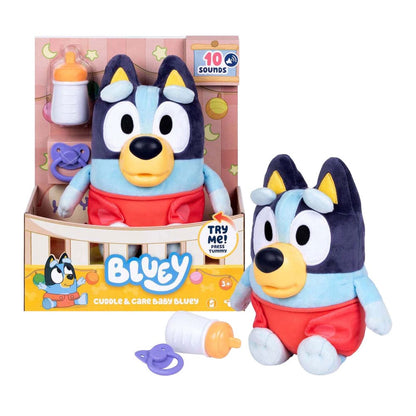 Bluey Interactief Pluche figuur Baby Bluey 30 cm