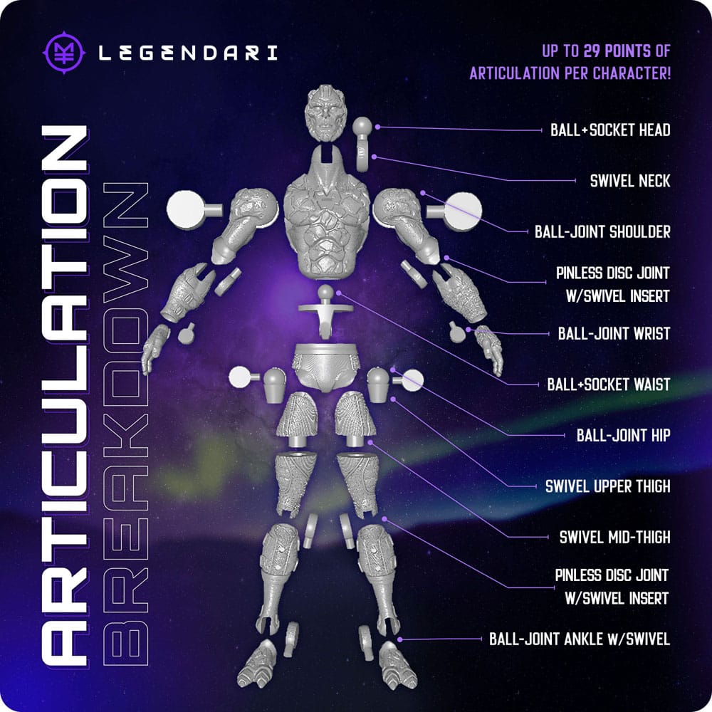 Legendari ActionFigur 1/10 Arcturus 18 cm