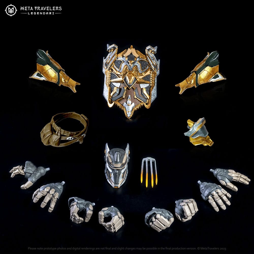 Legendari ActionFigur 1/10 Cyberius Kaine 18 cm