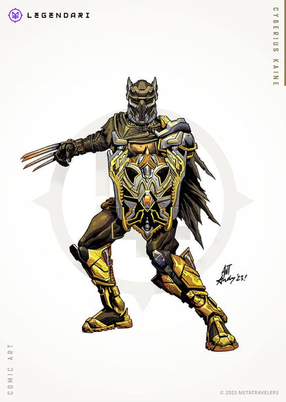 Legendari ActionFigur 1/10 Cyberius Kaine 18 cm