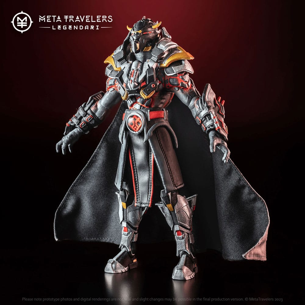 Legendari ActionFigur 1/10 Kael Darkhelm 18 cm