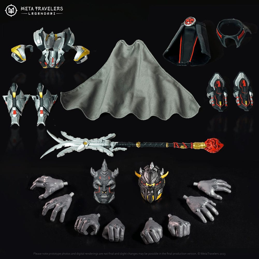 Legendari ActionFigur 1/10 Kael Darkhelm 18 cm