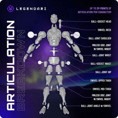 Legendari ActionFigur 1/10 Prime 18 cm