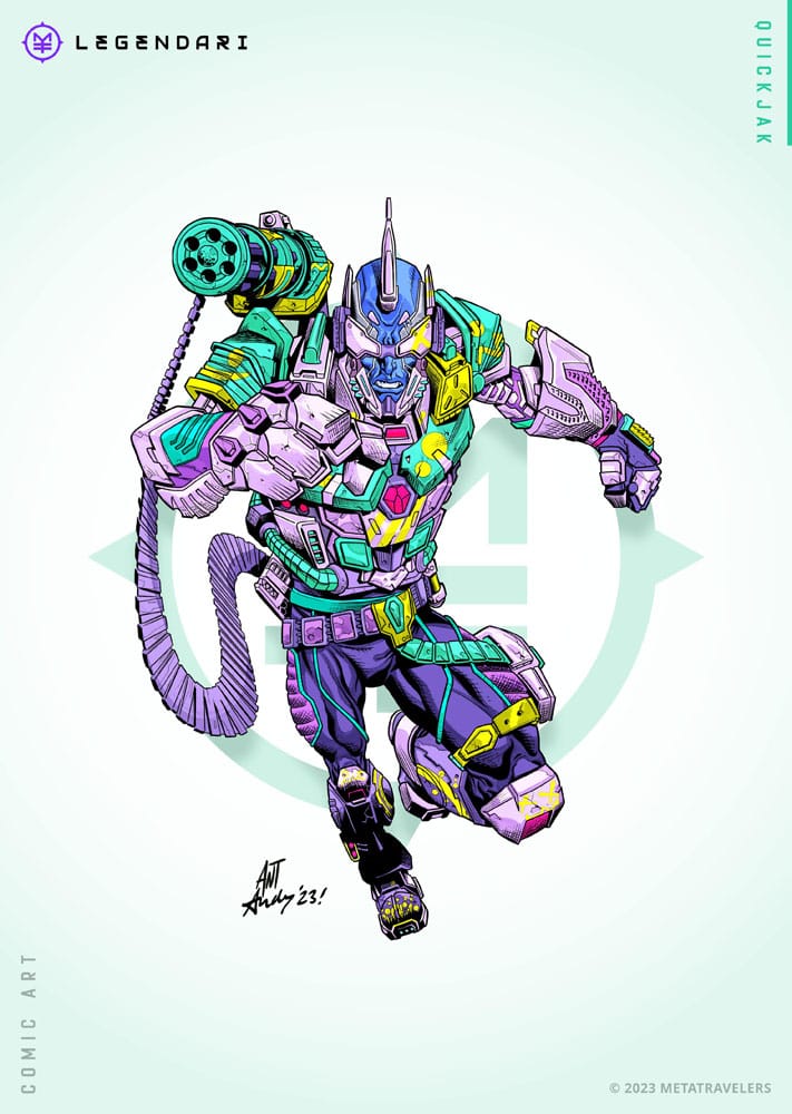 Legendari ActionFigur 1/10 Quik Jak 18 cm