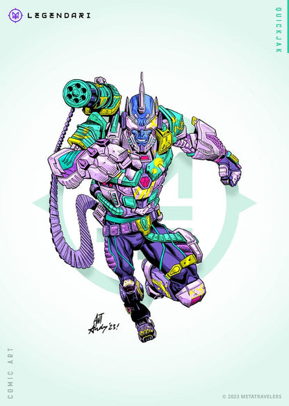 Legendari ActionFigur 1/10 Quik Jak 18 cm