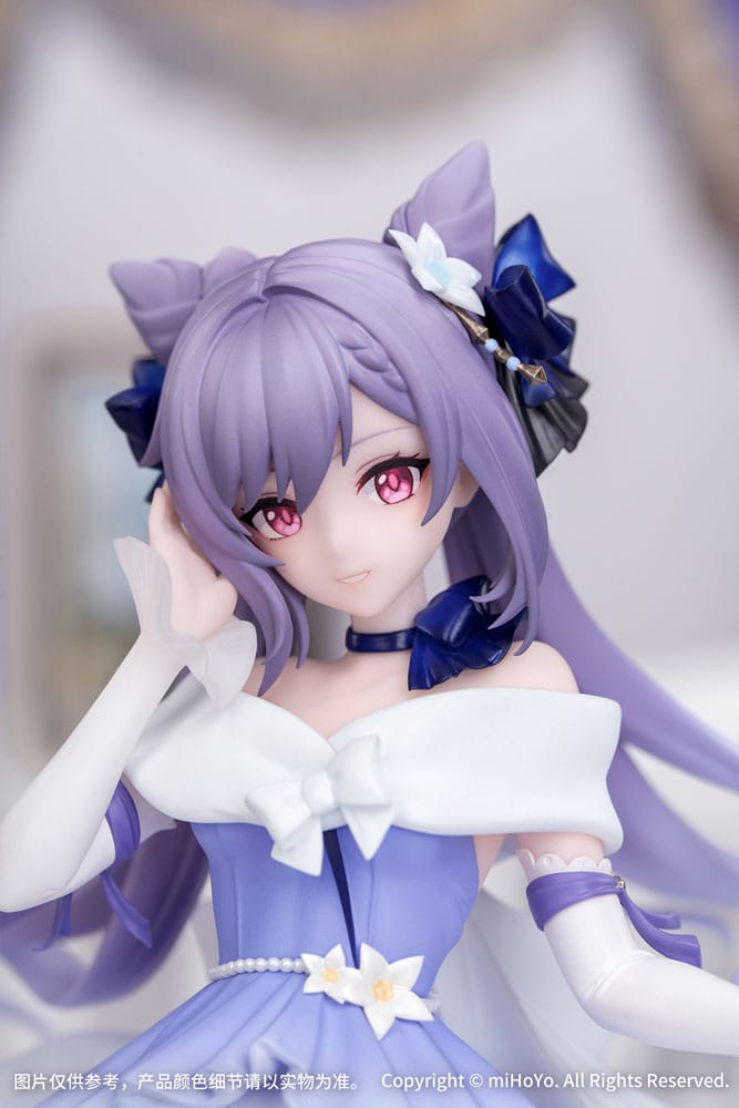 Genshin Impact Gift+ PVC-standbeeld 1/8 Keqing Schitterend feest Ver. 22 cm