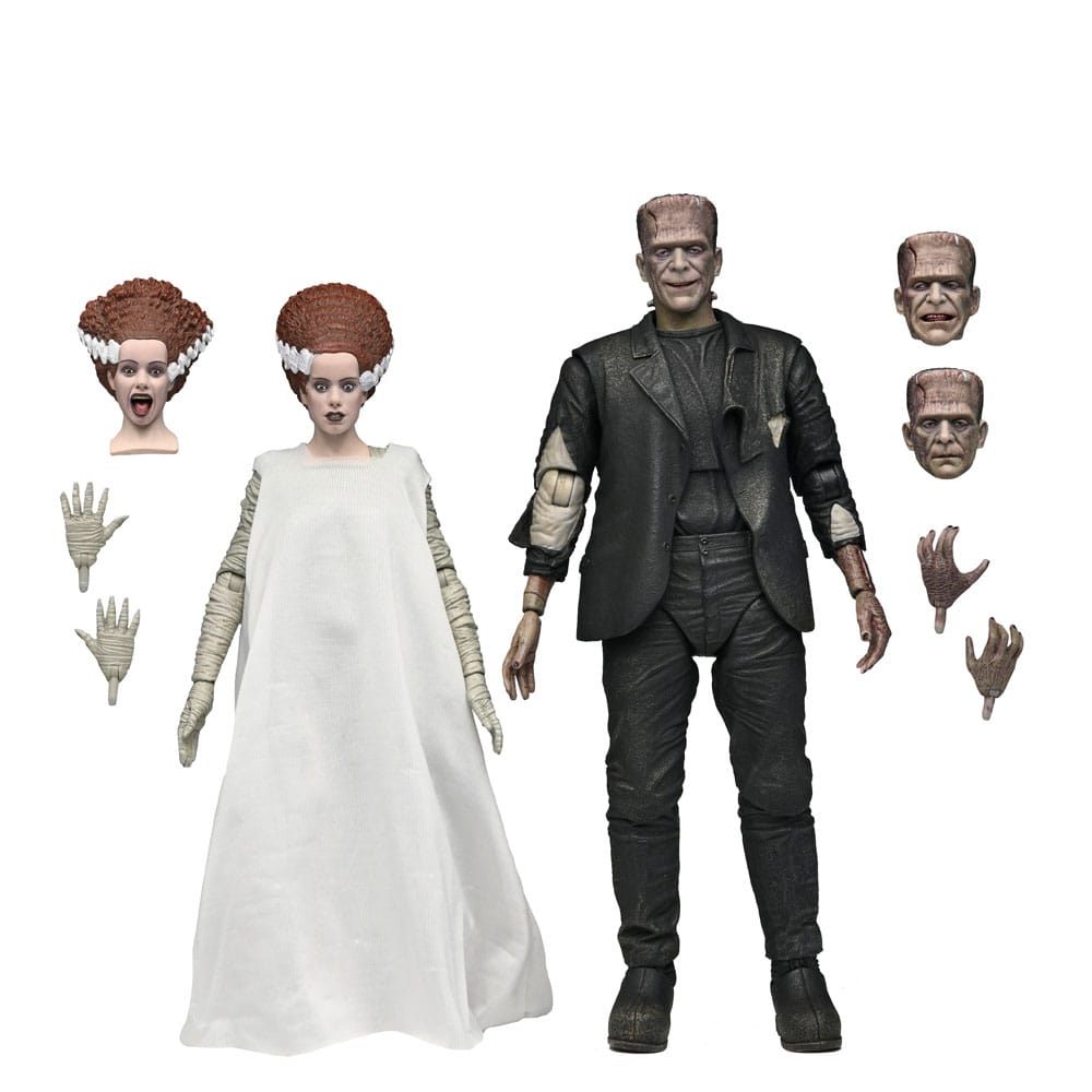 Universal Monsters Actiefiguren 2-pack Bruid van Frankenstein 90e verjaardag The Monster & His Mate 18 cm