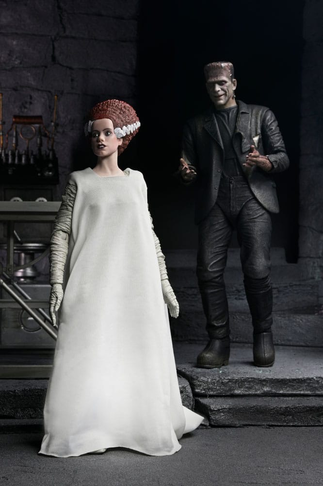 Universal Monsters Actiefiguren 2-pack Bruid van Frankenstein 90e verjaardag The Monster & His Mate 18 cm