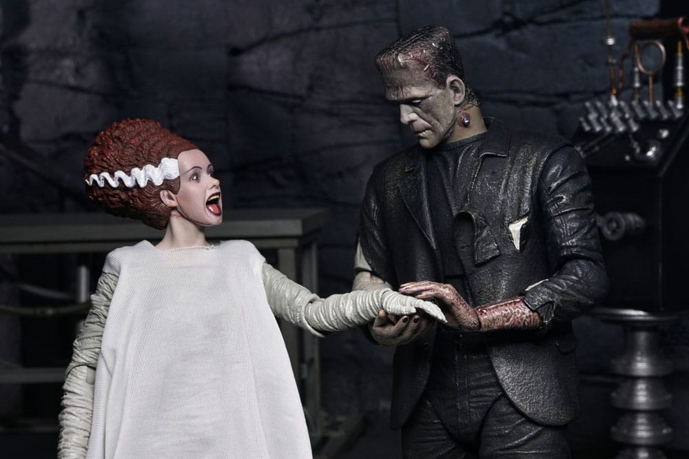 Universal Monsters Actiefiguren 2-pack Bruid van Frankenstein 90e verjaardag The Monster & His Mate 18 cm