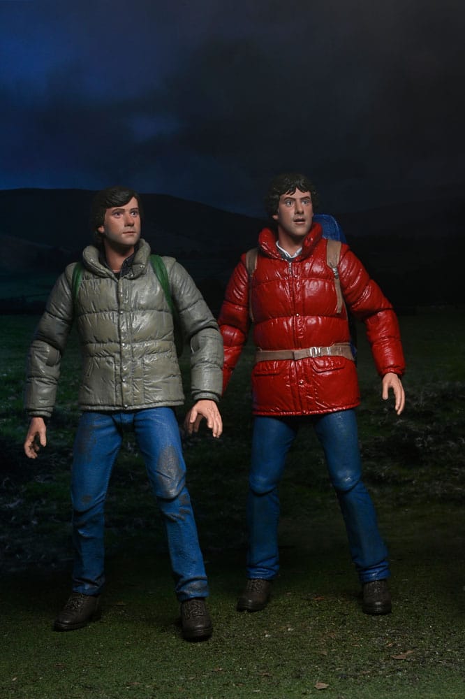 Een Amerikaanse weerwolf in Londen: Jack en David 7 inch actiefiguur 2-pack
