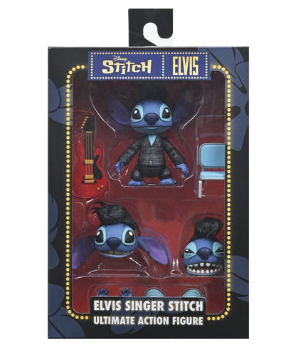 Lilo & Stitch Actiefiguur Ultieme Zanger Elvis Stitch 7 cm