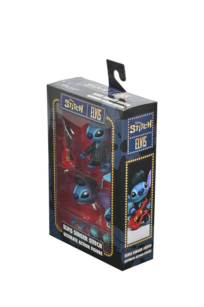 Lilo & Stitch Actiefiguur Ultieme Zanger Elvis Stitch 7 cm