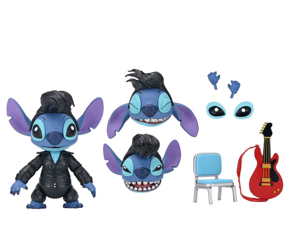 Lilo & Stitch Actiefiguur Ultieme Zanger Elvis Stitch 7 cm