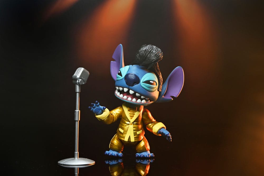 Lilo & Stitch Actiefiguur Ultimate Gold Suit Elvis Stitch 18 cm