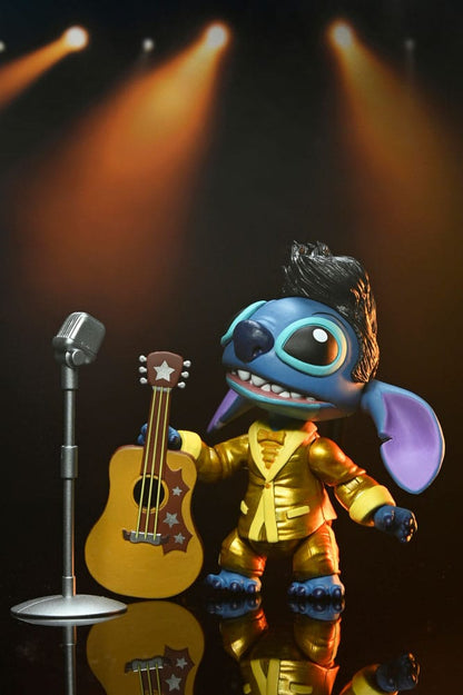 Lilo & Stitch Actiefiguur Ultimate Gold Suit Elvis Stitch 18 cm