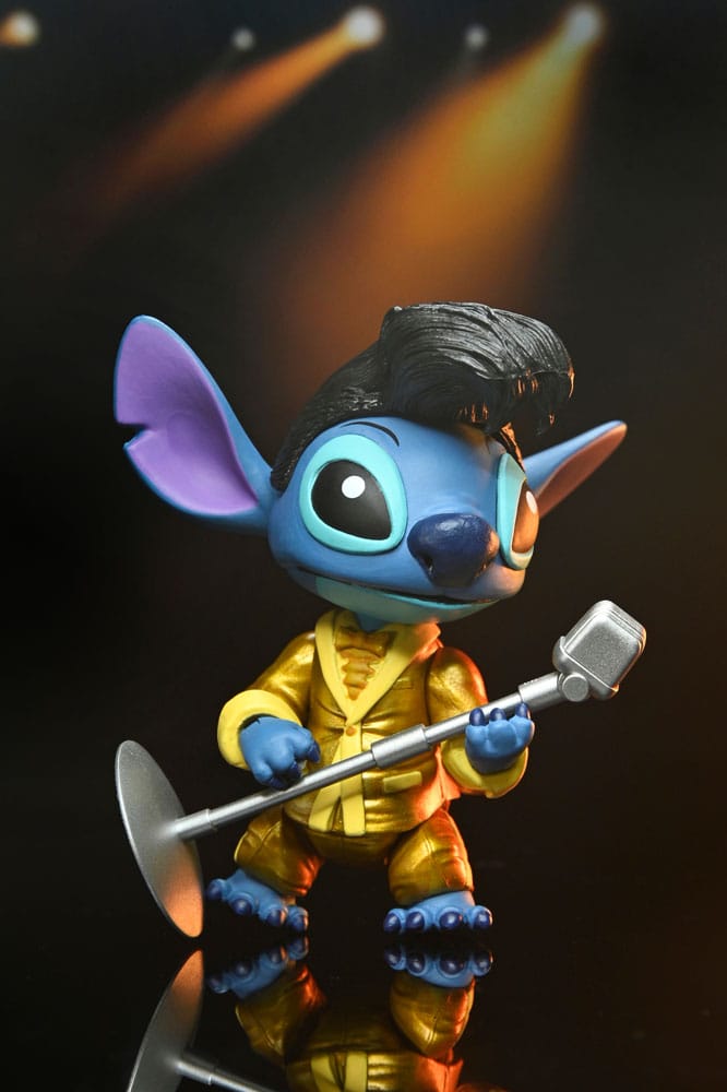 Lilo & Stitch Actiefiguur Ultimate Gold Suit Elvis Stitch 18 cm