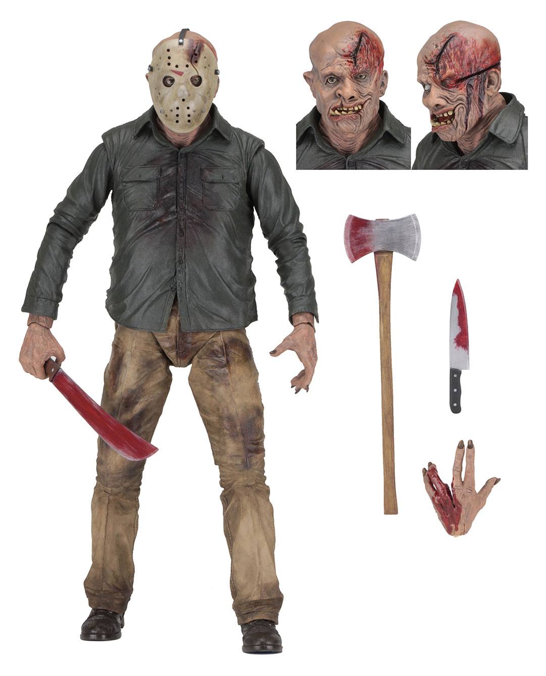 Vrijdag de 13e Deel 4: Jason 1:4 Schaal Figuur